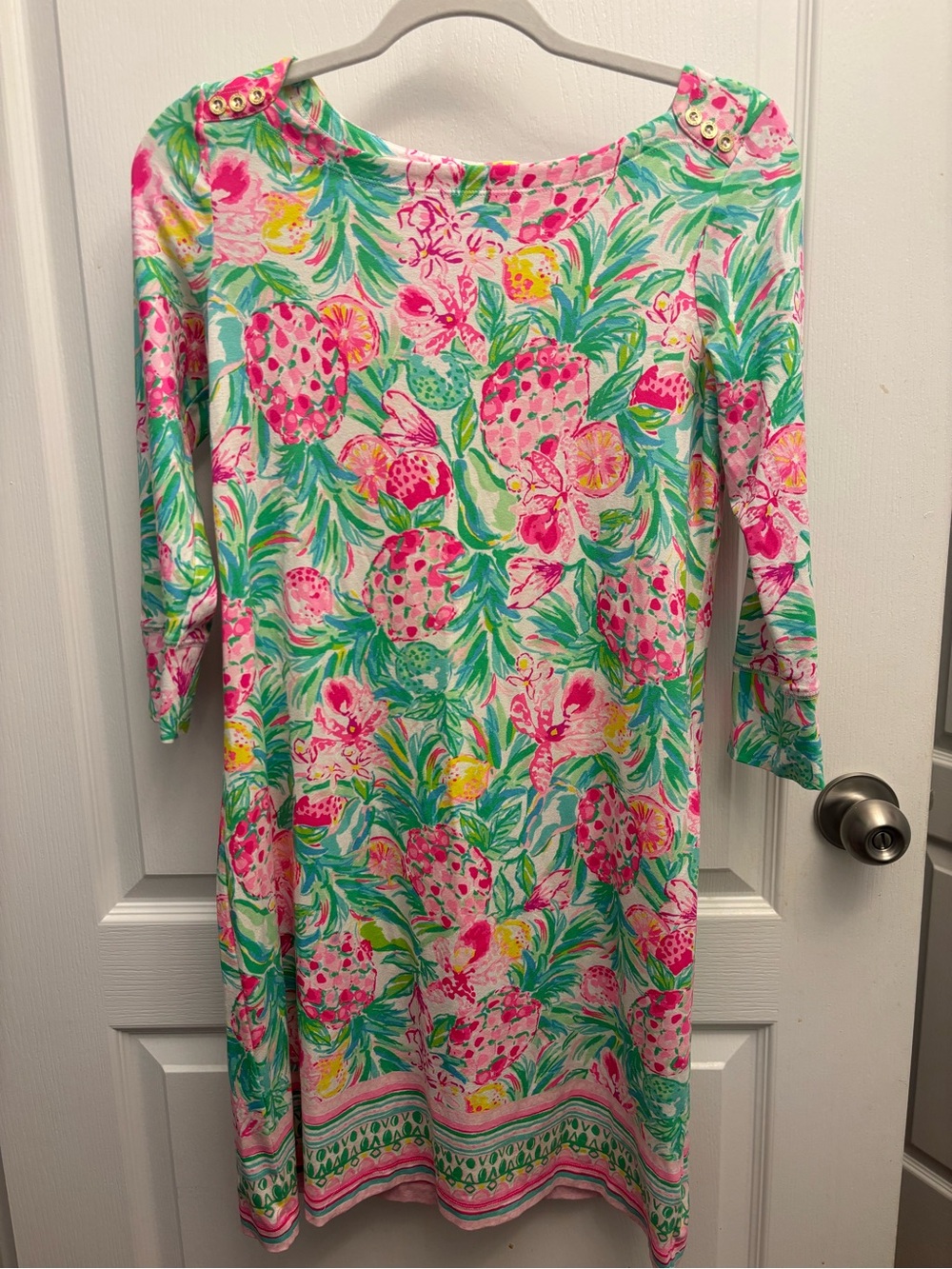 Lilly Pulitzer 3/4 Sleeve Dress - Size Small